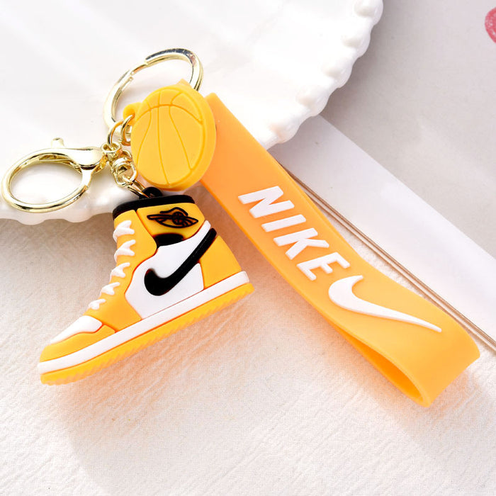Wholesale New Cartoon Keychain Pendant Box Sneaker Doll Accessories Pendant Keychain
