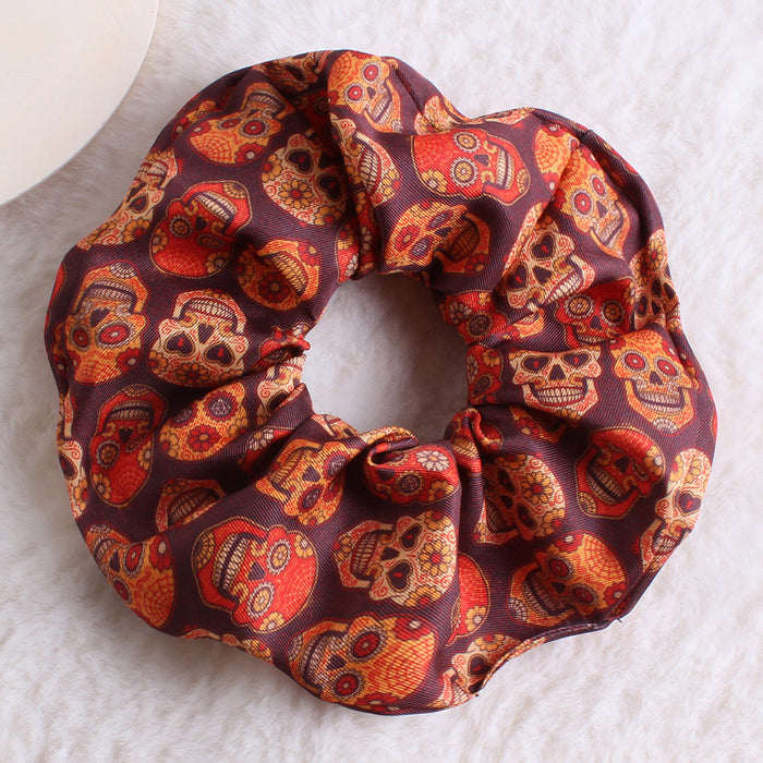 Wholesale large flower large intestine hair ring ladies crazy accessories