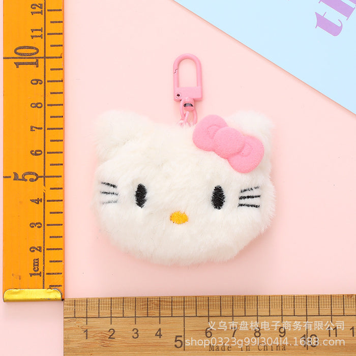 Wholesale PP cotton plush doll/ figurine keychain bag charm