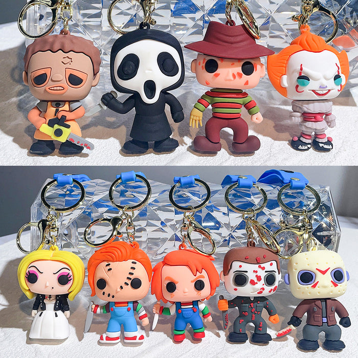 Wholesale Horror series killer keychain