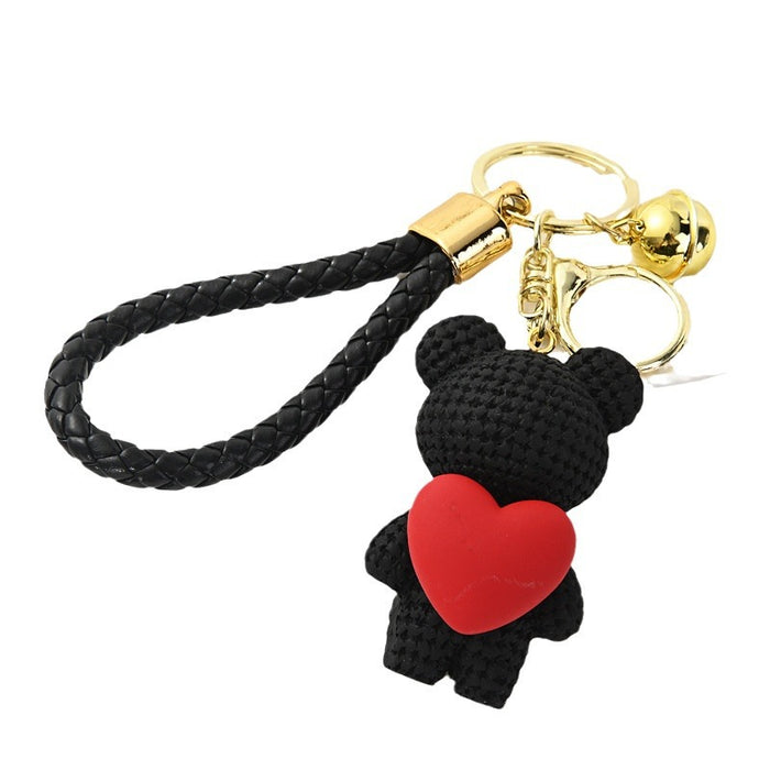 Wholesale Resin keychain cartoon doll keychain pendant backpack pendant
