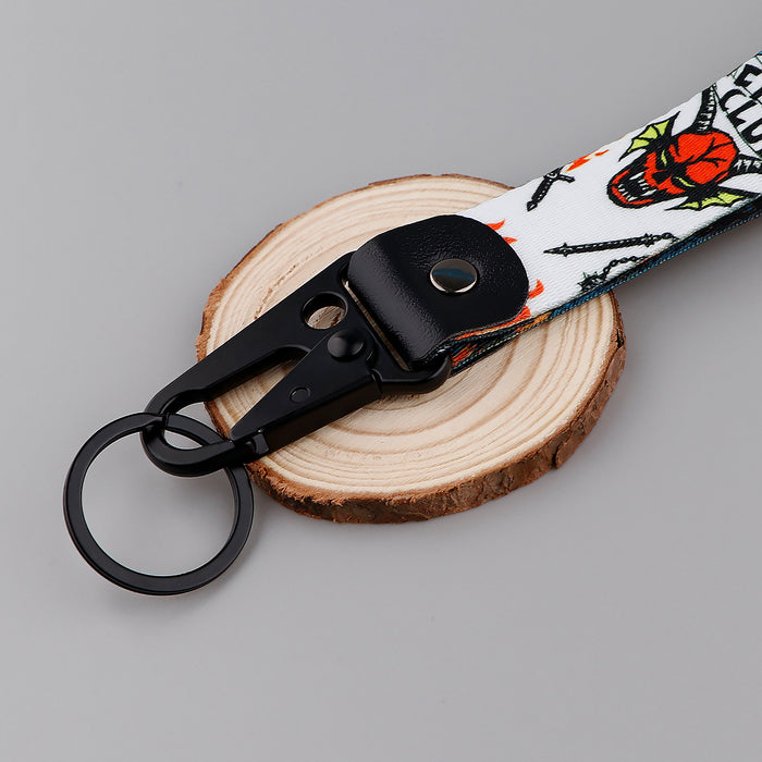 Wholesale Zinc Alloy Keychain Pendant With Eagle Beak And Clown Design Car Key Accessory Trendy Gift