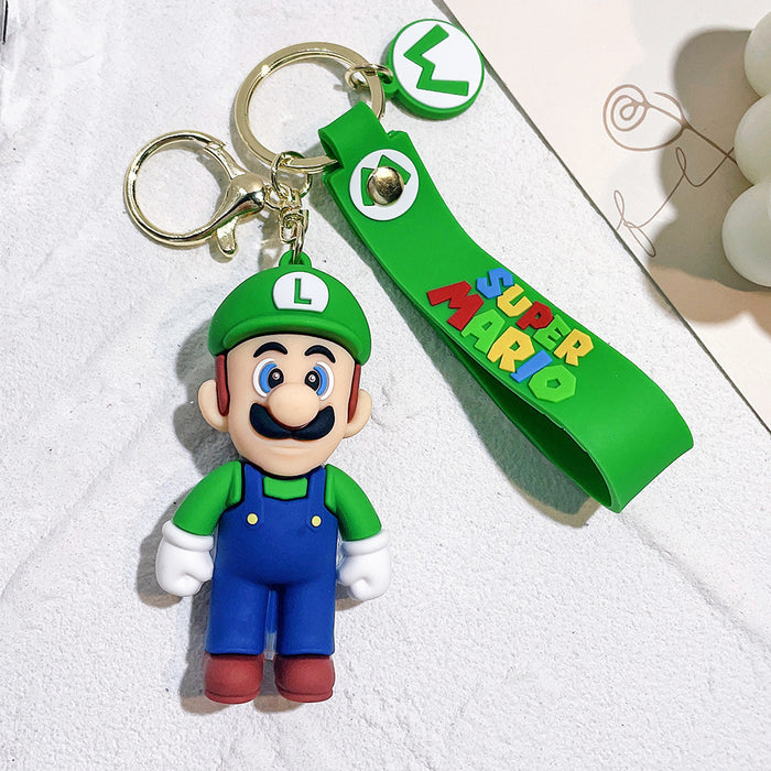 Wholesale Cartoon Game Silicone Keychain JDC-KC-Qiwei036