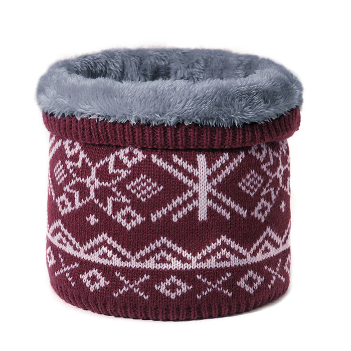 Wholesale  winter thickened fleece neck warmer neck protection