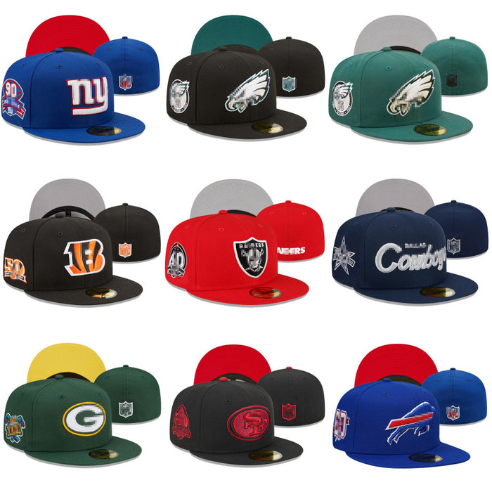 Wholesale Football cap autumn and winter hat men' s and women' s embroidered hat outdoor sun protection