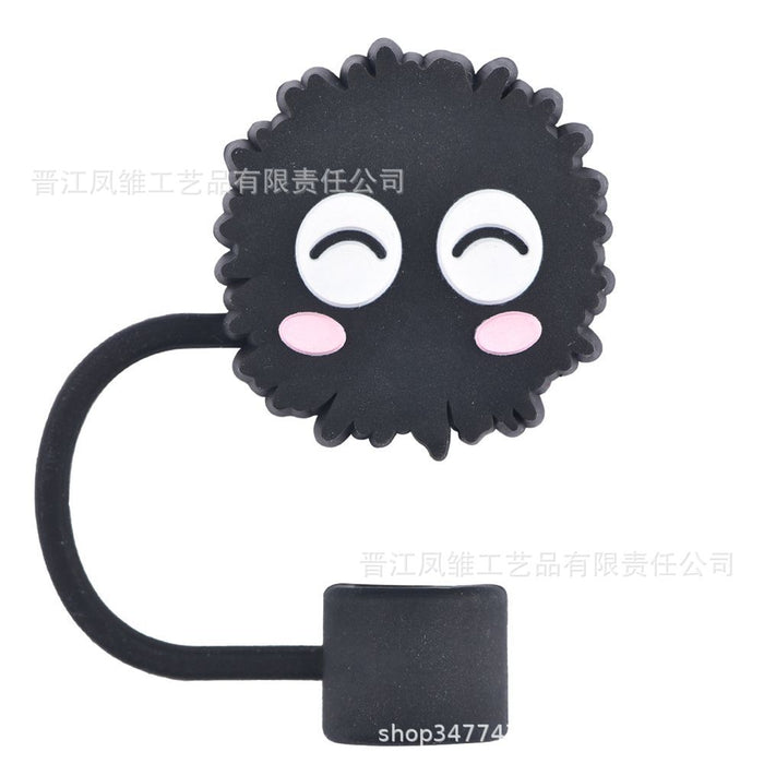 Wholesale 20pcs Food grade stainless steel glass drinking tube cover dust plug cover