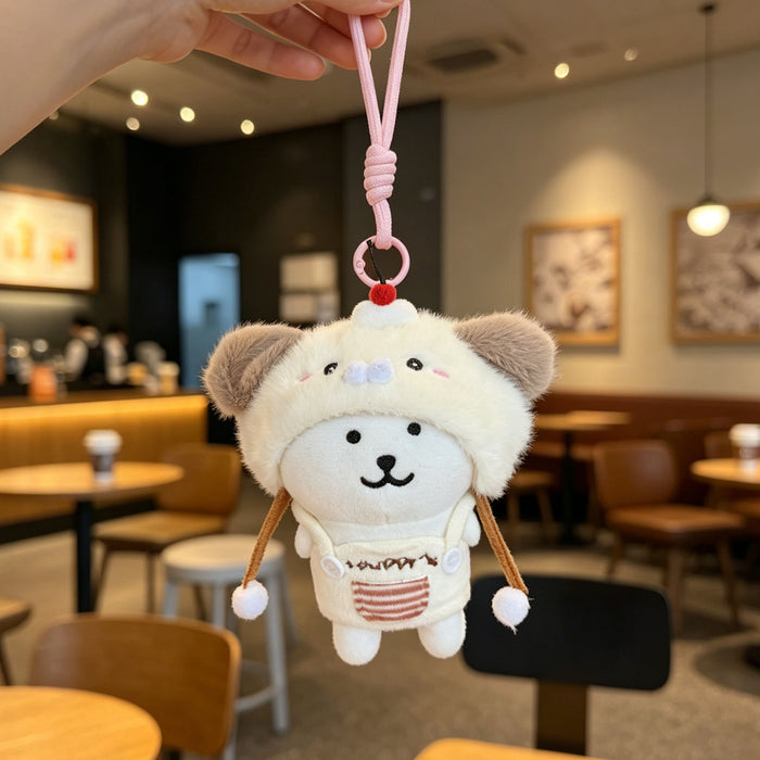 Wholesale Plush Bear Keychain Cute Bear Bag Charm Gift