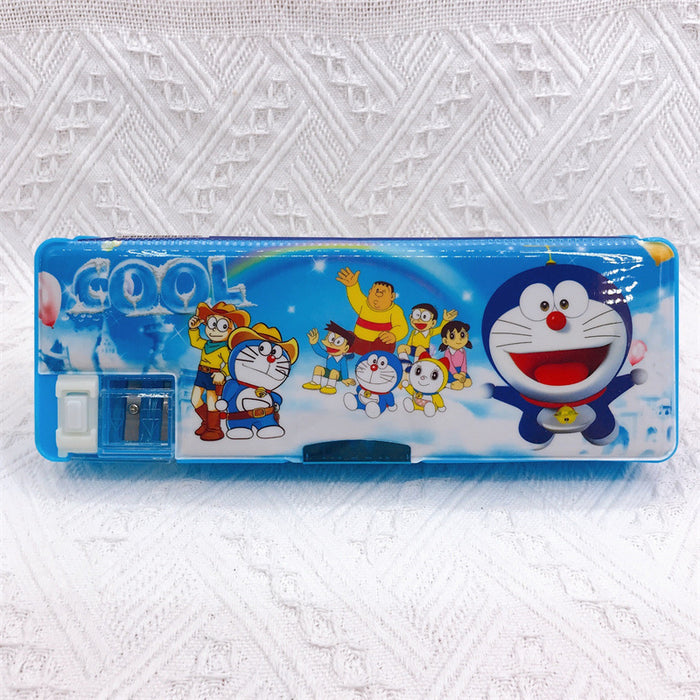 Wholesale Cartoon Pencil Sharpener Plastic Stationery Box JDC-PC-YaLL003