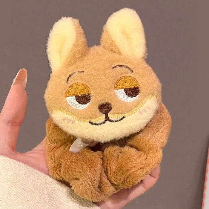 Wholesale Cute penguin and fish plush cartoon  hair scrunchies