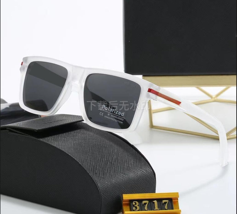 Wholesale Retro square men's polarized lens sunglasses, high-end and fashionable sunglasses