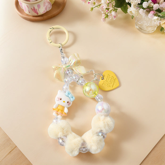 Wholesale Cartoon cute Beaded Keychain