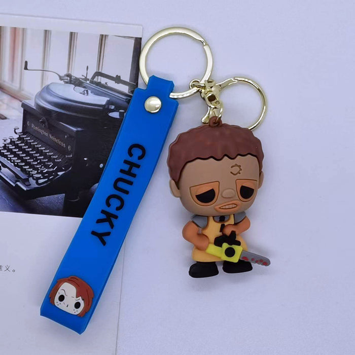 Wholesale Cartoon Christmas Keychain Pendant Car Keychain Accessories Gift