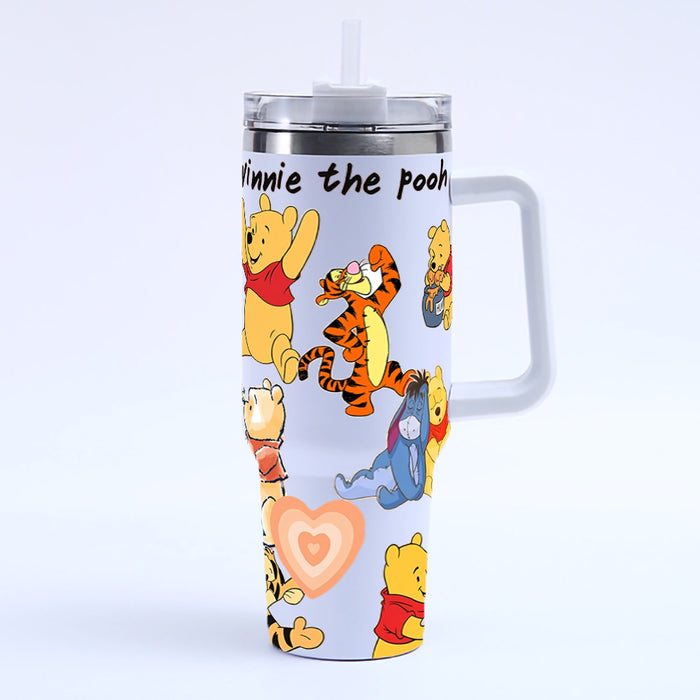 Wholesale Tumbler 3D printed cartoon pattern 40OZ stainless steel Ice Bullies Cup