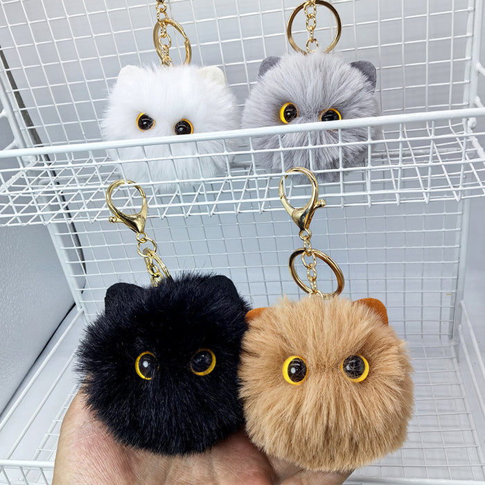 Wholesale Handmade plush toy keychain pendant, backpack ornament