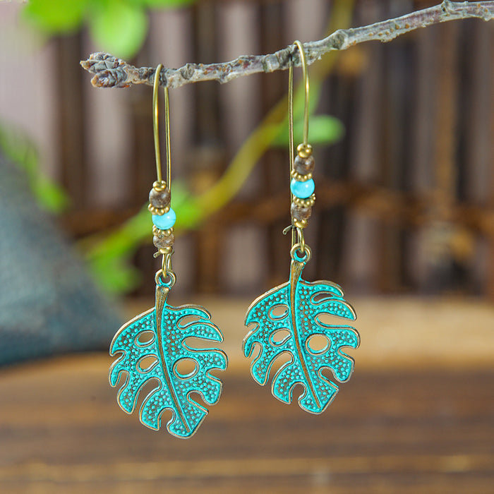 Wholesale Vintage Geometric Tassel Earrings Zinc Alloy Jewelry Accessory MOQ≥2
