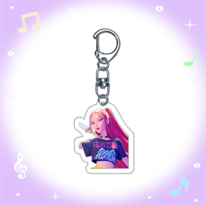 Wholesale Anime Custom Acrylic DIY Keychains
