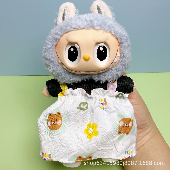 Wholesale Doll clothes can be worn and replaced with plush clothes and accessories