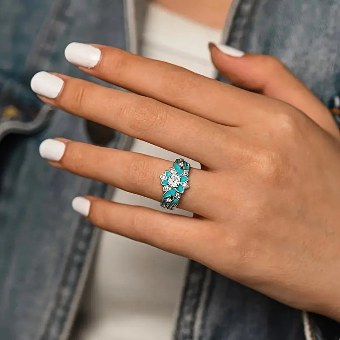 Wholesale Vintage minimalist dripping oil ring