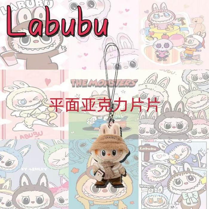 Wholesale Little Sheep Phone Chain Cute Cartoon Acrylic Personalized Backpack Pendant Phone Chain Gift