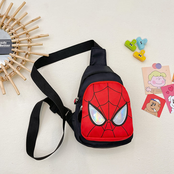 Wholesale Children's chest bag, handsome boy's crossbody bag, small outdoor accessory bag
