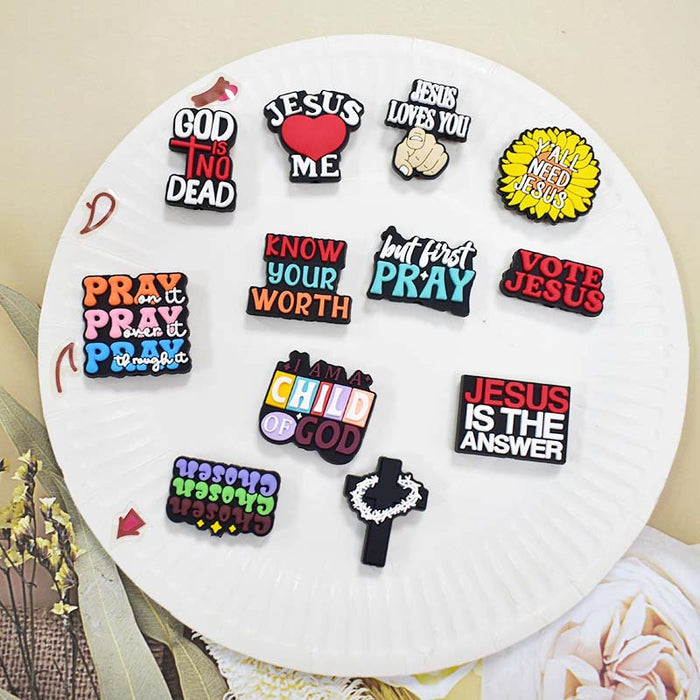 Wholesale Jesus series pen accessories ornaments beaded pen beaded jewelry