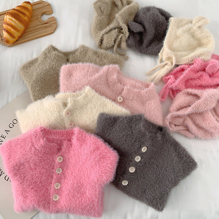 Wholesale Baby Mink Fleece Jumpsuit Autumn Clothes JDC-BC-XZXY019