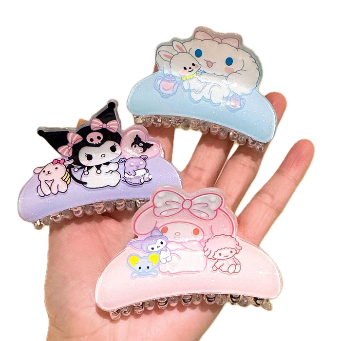 Wholesale Cute Cartoon Acrylic Hair Clips JDC-HC-HuiDi003