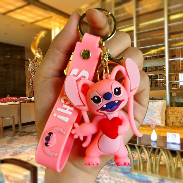 Wholesale Silicone Cartoon Keychain JDC-KC-MingT240