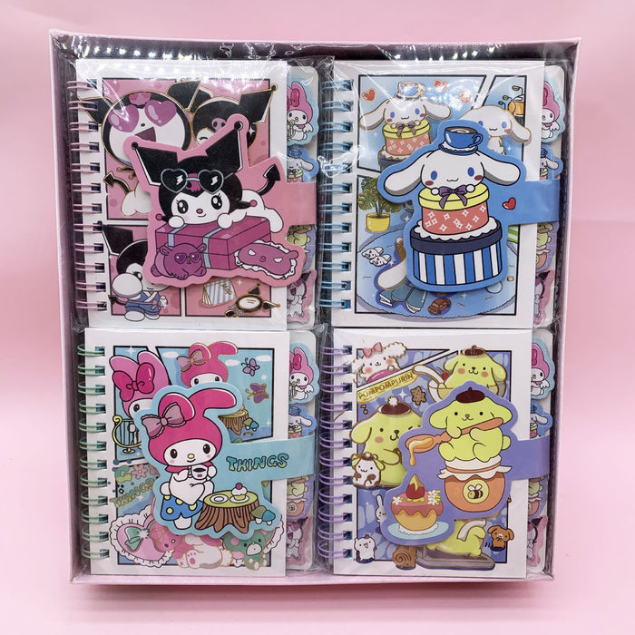 Wholesale A7 Coil Notebook Cartoon Student Stationary