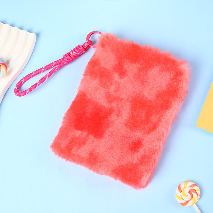 Wholesale Cartoon Plush Notebook Diary for Kids DIY Craft Journal with Colorful Rope MOQ≥2