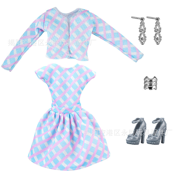 Wholesale Doll clothing design movie with model couple doll clothes