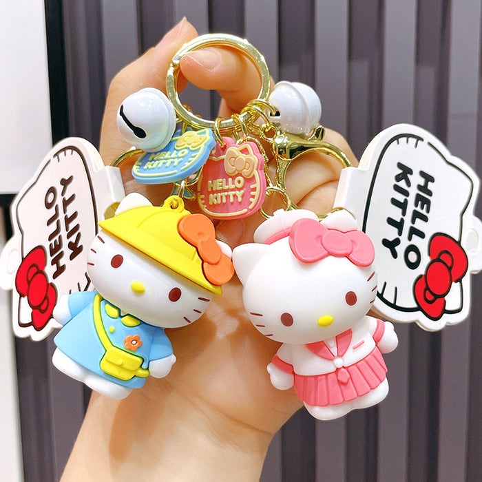 Wholesale Cartoon Doll PVC Keychain (s) JDC-KC-YuanD005
