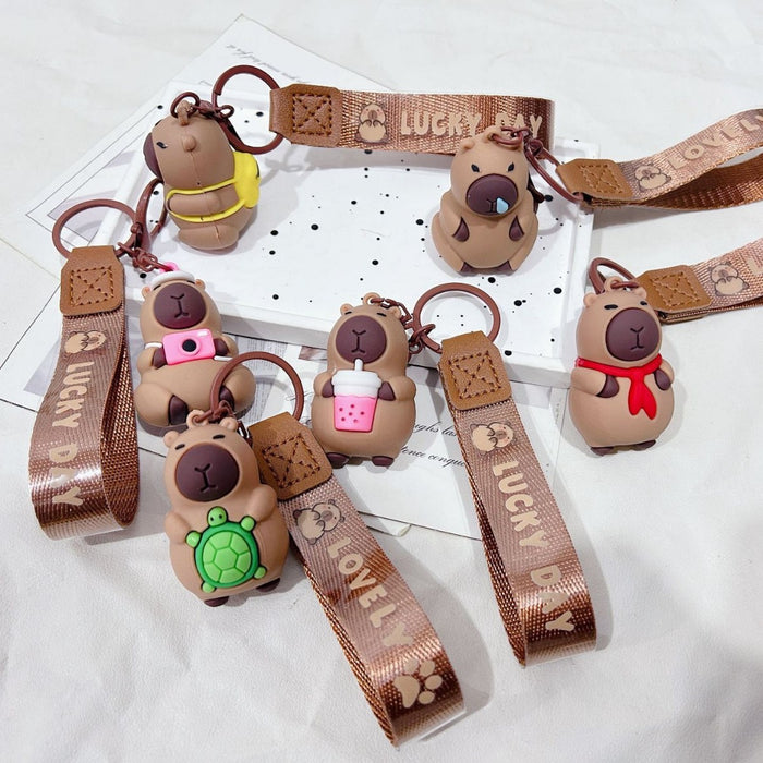 Wholesale Creative New Keychain Cute Bag Pendant Doll Machine Small Gift Wholesale
