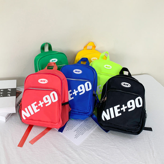 Wholesale Letter Nylon Lightweight Children's Backpack JDC-BP-YuanDuo078