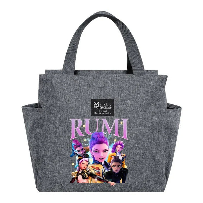 Wholesale Cute Cartoon Insulated Lunch Bag for Hot and Cold Handbags