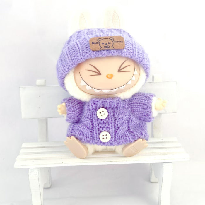 Wholesale Knitwear Casual Suit Woolen Hat Baby Clothes Replacement