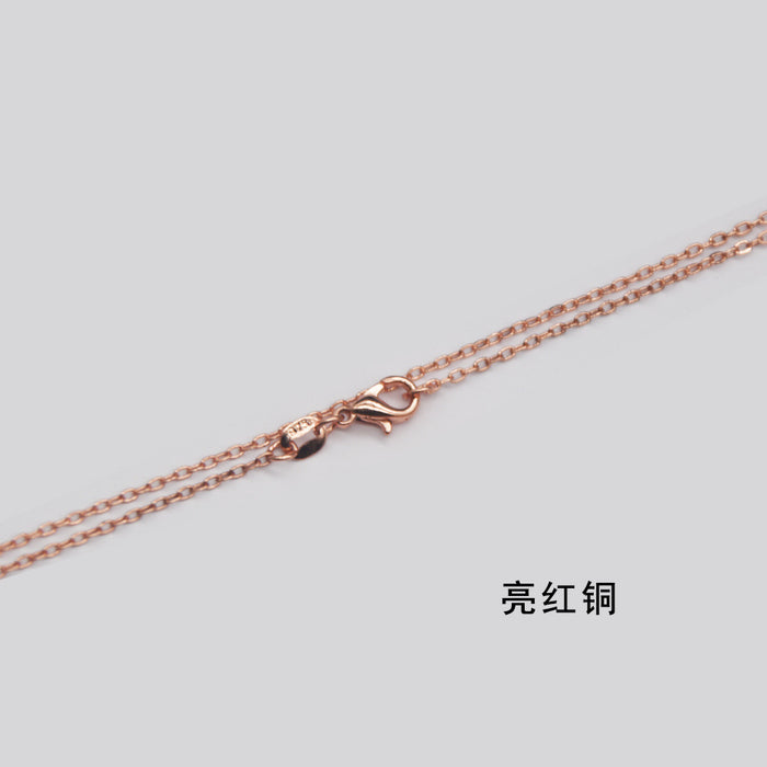 Wholesale DIY making of gold chain, gold-plated chain, color preserving matching chain, handmade necklace for women