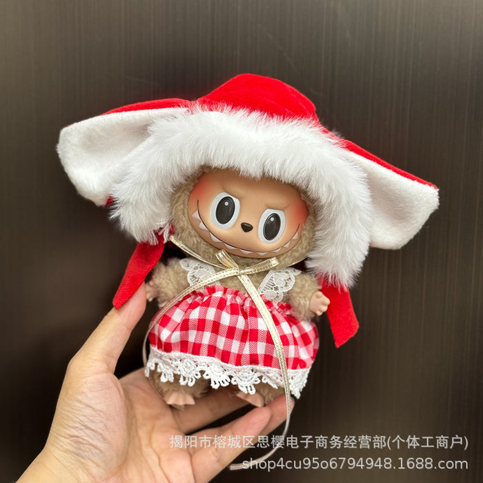 Wholesale Doll Clothes 17cm Pendant Plush Doll Replacement Set