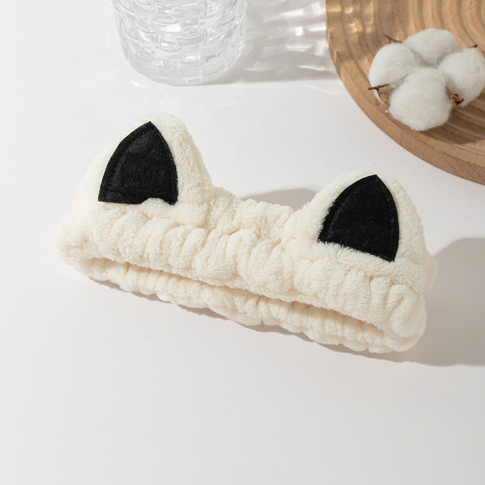Wholesale Women' s thickened cartoon cat ear headband