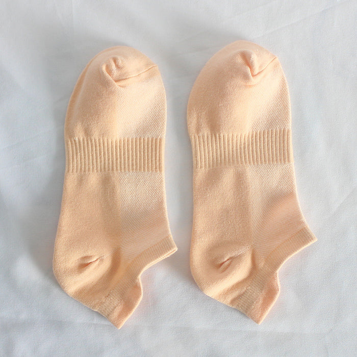 Wholesale Sports socks, breathable mesh running socks, thin boat socks, low cut, shallow mouth