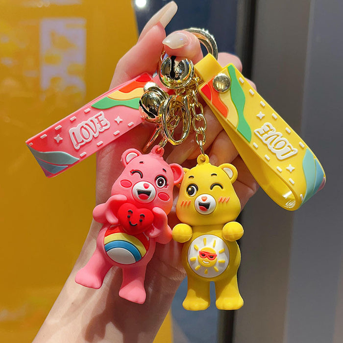 Wholesale Bear Keychain Pendant Creative Chain Bag