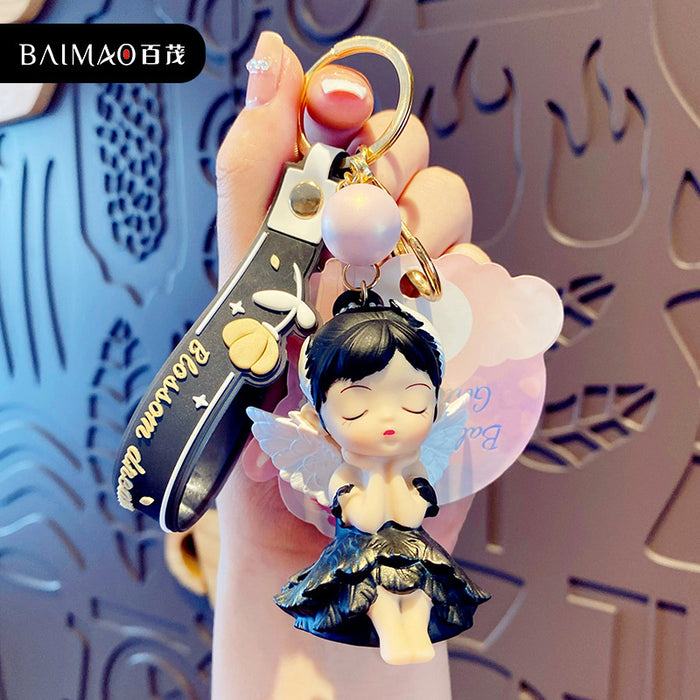 Wholesale Original cartoon keychain, cute and creative, exquisite keychain ring, backpack pendant