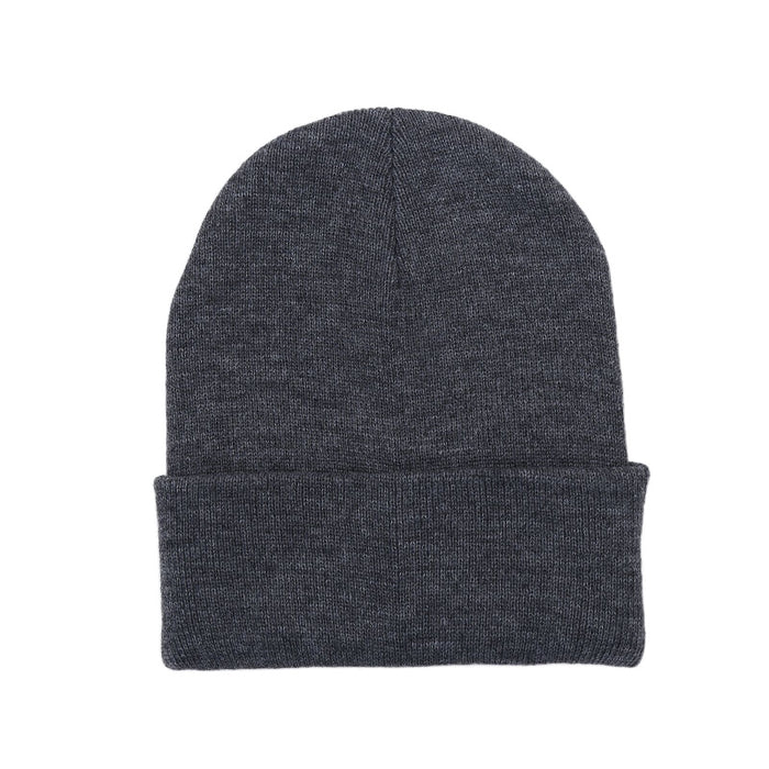 Wholesale Solid Color Acrylic Knitted Beanie JDC-FH-Kamie008