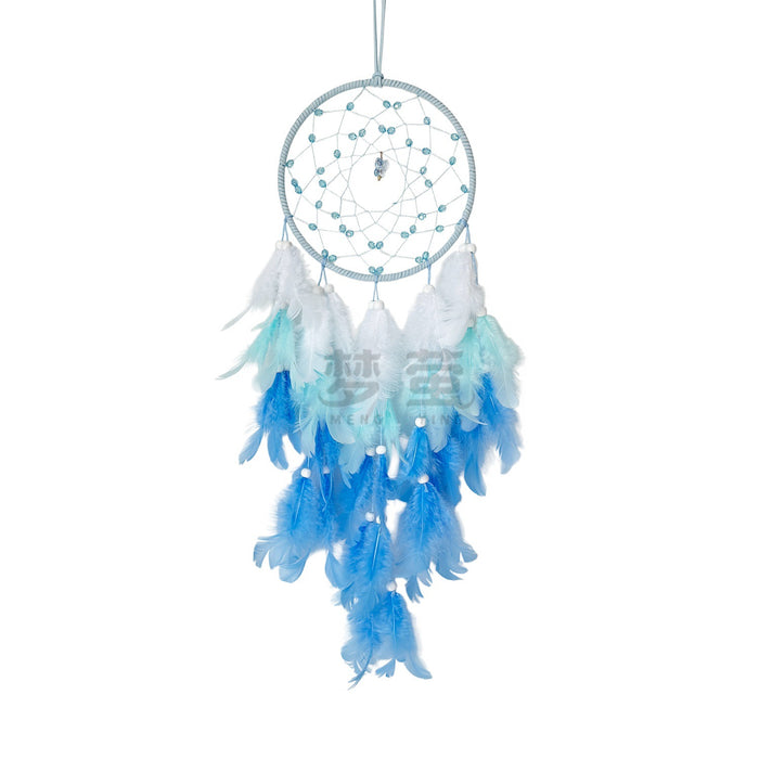 Wholesale Feather Butterfly Dream Catcher Wind Chime Bedroom Wall Decorative Accent MOQ≥2