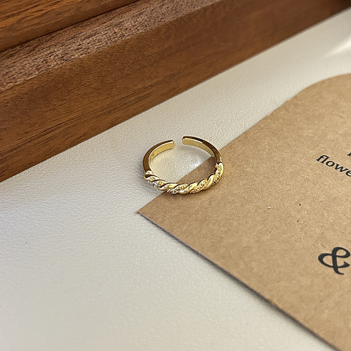 Wholesale Flash diamond zircon ring