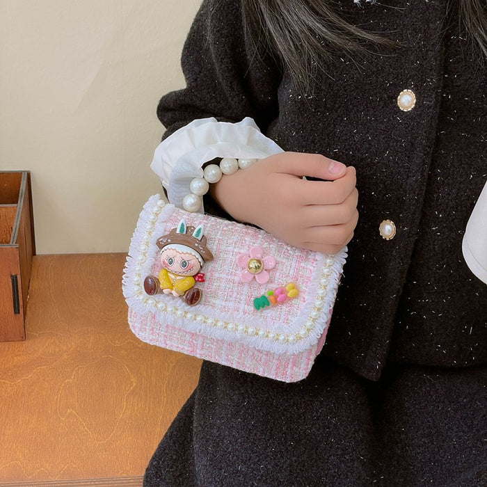 Wholesale Versatile and cute children' s Shoulder Bags