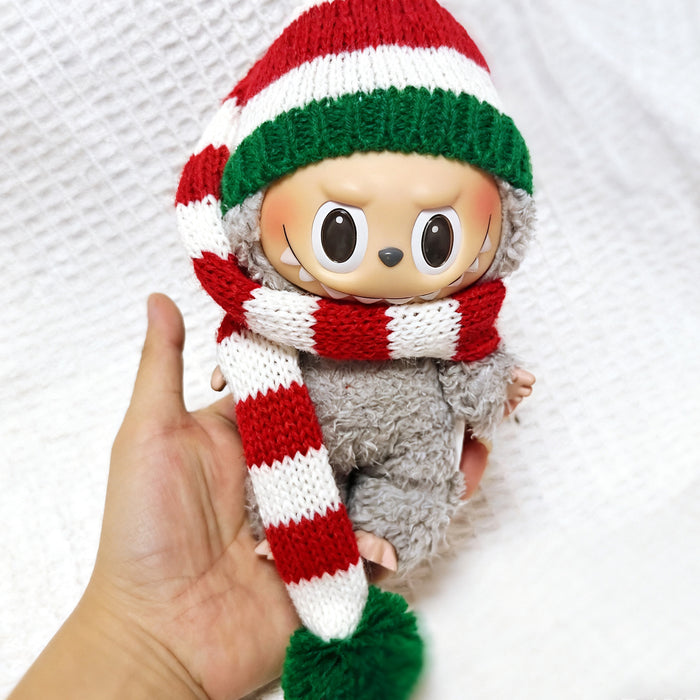 Wholesale Christmas PVC plush doll clothing keychain button sweater clothing accessories