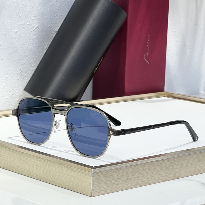 Wholesale Two tone splicing sunglasses, high-end and fashionable sunglasses