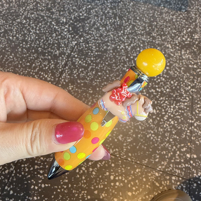 Wholesale Cartoon Pony Press  Student Cartoon Pony Ballpoint Pen