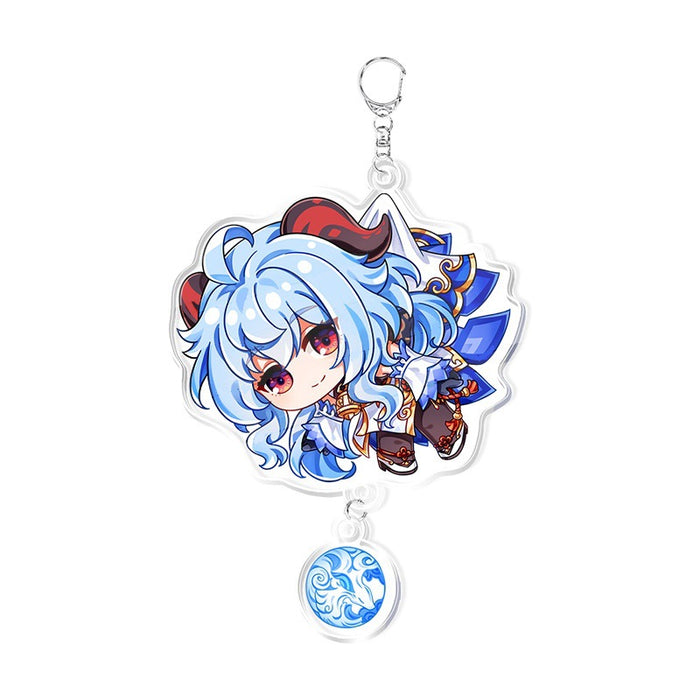 Wholesale Anime peripheral Yuan acrylic keychain accessory